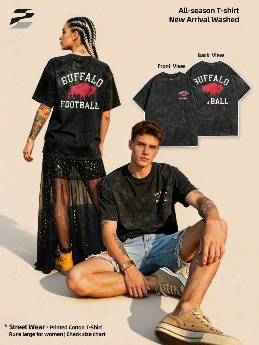 Men T-Shirts - Black - View 1