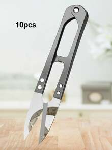 1pc U-Shaped Scissors For Home Sewing, Small Stainless Steel Thread Trimmer, Suitable For DIY Sewing - Multicolor - View 14