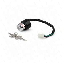 New 4-Wire ATV Ignition Switch + Key Set For Suzuki GN 125 Scooter, Universal Motorcycle Ignition Switch Key - Electric Door Lock - View 4