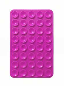 1-4pcs Silicone Adhesive Phone Holder, Non-Slip Silicone Sticky Phone Stand, Phone Case Holder, Hands-Free Phone Accessory, Selfie And Video Shooting Stand, Multi-Functional Phone Accessory, Suitable For All Models - Double-sided Suction Cup - View 45
