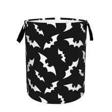 1pc Halloween Foldable Laundry Basket, Cute Ghost Handbag Style Storage Box, Large Capacity Collapsible Laundry Storage Bag, Space Saving Portable Organizer For Bathroom, Laundry Room, Bedroom, Dorm, Halloween Decor, Multipurpose Storage - View 14