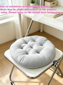 5/1pc Minimalist Soft Comfortable Seat Cushion, Soft Color Floor Cushion, Suitable For Balcony Rocking Chair, Home Decor, Stress Relief, Thickened Pad, Computer Chair, Office Chair, Dining Chair, Kitchen Use, Back To School Essential - Multicolor - View 14