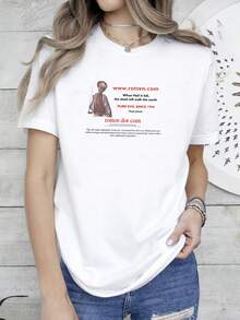 Women T-Shirts - 白色 - 查看 1