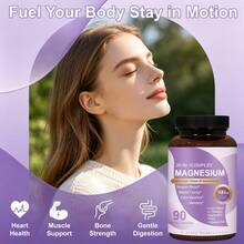 High Demand!20-IN-1 Multi Magnesium Complex Capsules, Chelated Magnesium Mineral Supplement For Adults Daily Wellness Routine.Women Daily Nutrient Support - 75ml - View 4