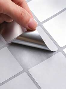 300/160/30/16pcs Waterproof Oil-Resistant PET Self-Adhesive Labels, Suitable For Containers, Jars And Kitchen Storage, Multi-Purpose Removable Blackboard Labels, Suitable For Jewelry Display And Packaging - Upgraded Version - View 7