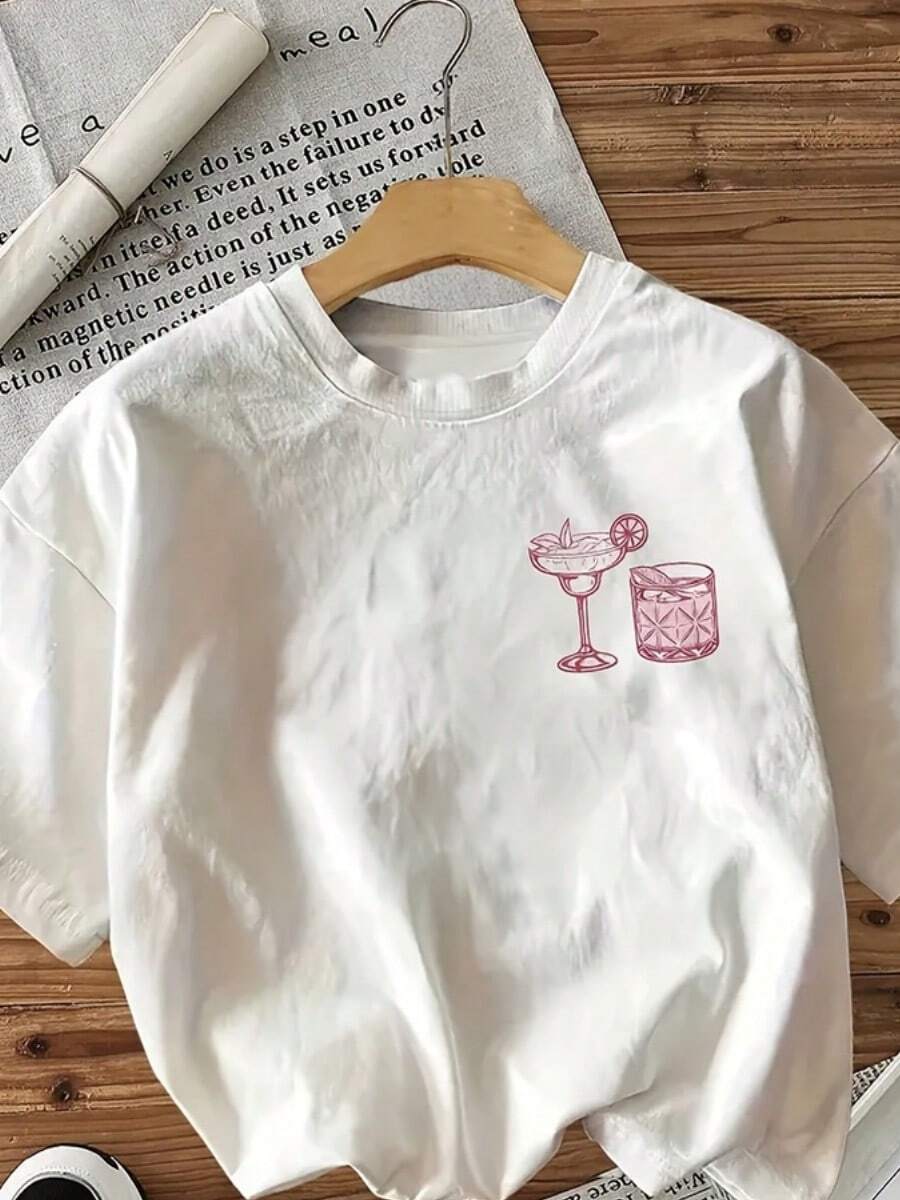 Women T-Shirts - 白色 - 查看 1