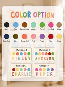 Custom Name Canvas Banner, Personalized Wall Decor, Handmade Room Hanging Sign, Gift, Earth Tones - Multicolor - View 4