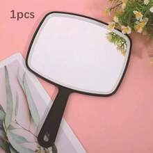 1PC Oversized Square Handheld Mirror, Square Back With Polished Texture, Hangable/Handheld, High-Definition Floating Mirror Surface, Bedroom/Living Room/Bathroom Multi-Scene Decor, Back-To-School Season Decoration Gift, Valentine's Day/Wedding Season/Christmas/Mother's Day Lightweight Souvenir Gift - Multicolor - View 10