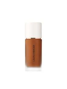 Laura Mercier 【組合組】半透明鬆散定妝粉 提亮玫瑰色 6g + 真無瑕輕盈完美防水粉底液 6W1 巧克力色 30ml - 玫瑰+6W1 甘納許 - 查看 4