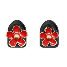 2 piezas de ganchos adhesivos mini para coche, ganchos de almacenamiento con forma de flor para el salpicadero y uso doméstico, adecuados para colgar bolsos, llaves y otros accesorios decorativos interiores - A - Ver 17