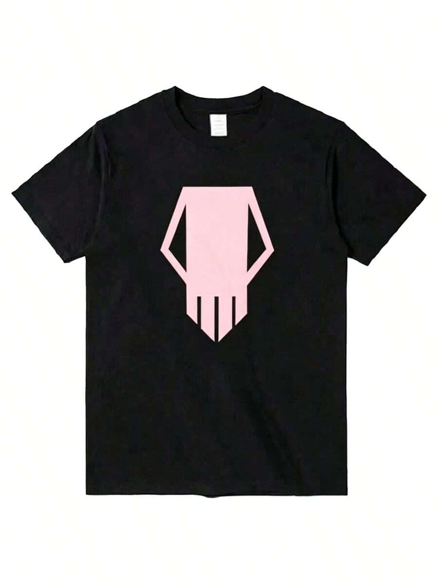 High Quality Summer Bakugo Katsuki Printed Women's Oversized Cotton Graphic T-Shirt Casual Streetwear Birthday NYE Top - 黑色1 - 查看 1