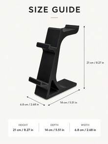 1/2 cái giá đỡ tai nghe chơi game đa năng kèm giá đỡ tay cầm, giá treo tai nghe có chỗ để tay cầm, giá trưng bày tay cầm tương thích với Switch PC, thiết kế giá đỡ đôi, kệ lưu trữ sắp xếp để bàn - Nhiều màu - Xem 6