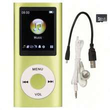 Reproductor MP3 Multifuncional de Moda de Alta Gama: Calidad de Audio sin Pérdida, Pantalla LCD de 1.8 Pulgadas, Ultra Delgado y Portátil - Ver 17
