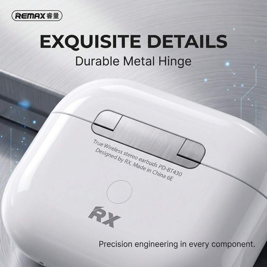 REMAX PD-BT430 無線藍牙耳機,藍牙 5.4 技術,IPX4 防水防汗,人體工學設計,佩戴舒適穩固,適合運動、健身、跑步、辦公通勤及日常使用 - 查看 1