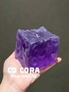 [Squishy] Juguete de apretar gigante transparente de queso glaciar Ruirui, juguete de apretar suave de mochi de batido de malta helado multisensorial, juguete sensorial de alivio del estrés con rebote lento, decoración de escritorio de oficina para adultos, alivio de la ansiedad, juguete fidget para las manos - Multicolor - Ver 28