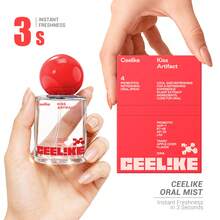 CEELIKE Probiotic Mouth Spray, Lemon Flavor 20ml*2, Fresh Breath In 3 Seconds. - Blue + Red - View 3
