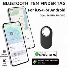 RSH Universal Dual-Tag Compatible With Apple Find My And Android Find Center, Multi-Function System Device, Precise Positioning And Privacy Protection, Applicable To Keys, Bags, Wallets, Suitcases, Packages, Holiday Gifts And Travel Companions - Multicolor - View 2