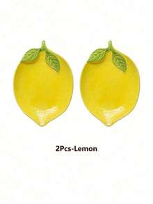 1/2pcs Large Lemon Ceramic Spoon Rest, Suitable For Stove, Elegant Kitchen Utensil Holder, Heat-Resistant Utensil Rack, Can Be Placed On Countertop, Dishwasher , Ideal Gift For Weddings, Housewarmings And Other Occasions - Multicolor - View 14
