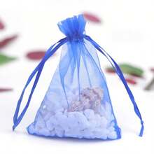 10/100pcs Organza Gift Bags, Jewelry Pouches, Small Mesh Bags With Drawstring, For Packaging Transparent Bags, Bags With Drawstring, For Packaging Transparent Bag…Jewelry Bags, Small Gifts, Wedding Favors,Organza Candy Bags, Wedding Candy Table Decor - Multicolor - View 15