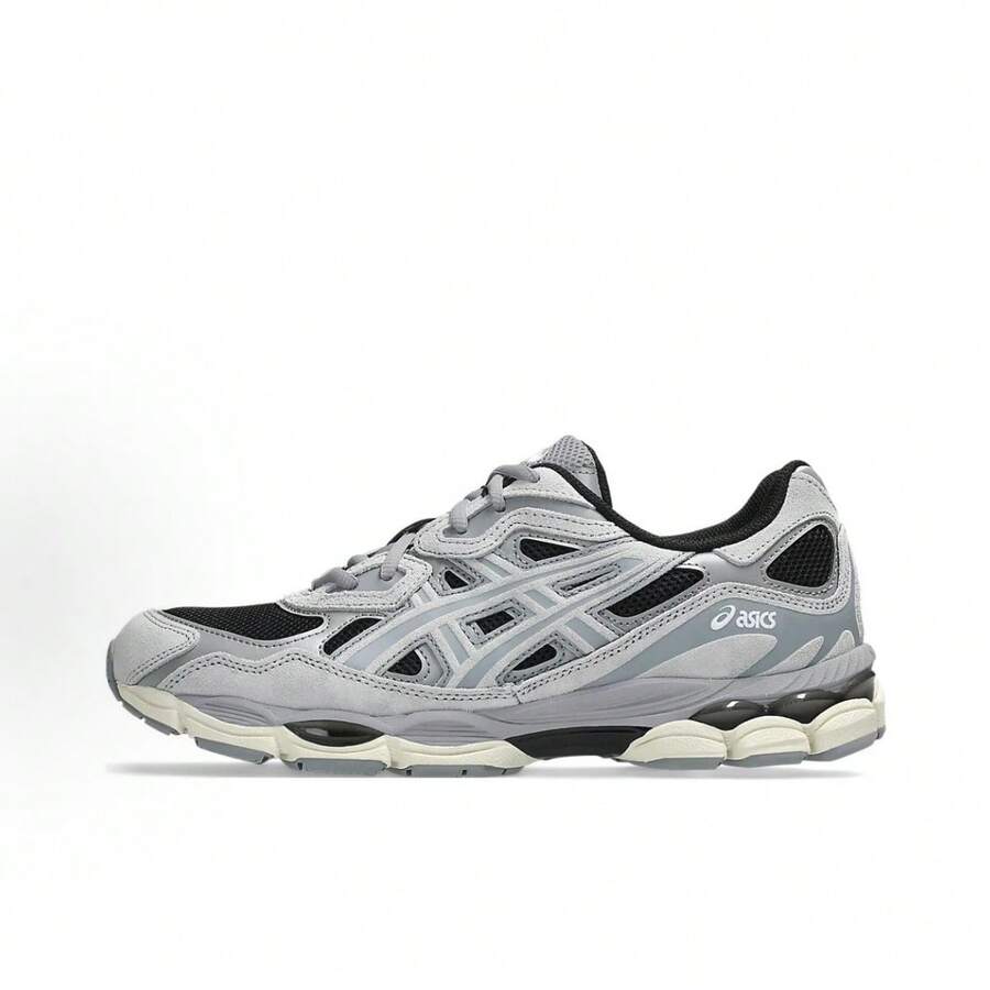 ASICS Gel-NYC Sneakers - Authentic Unisex Retro Lifestyle Running Shoes | Viral 2026 Sportstyle Urban Trainers | Premium Gel Technology Cushioning | Durable Suede & Mesh Performance Footwear | Classic Comfort Daily Sneakers - 灰黑色 - 查看 1