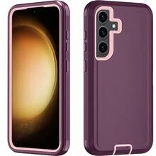 Military-Grade Shockproof Heavy-Duty Full-Body Protective Phone Case, Anti-Scratch Durable 3-In-1 Protective Cover For IPhone, Galaxy, HONOR And Other Smartphones Birthday Gift - Wine Red Powder - View 80