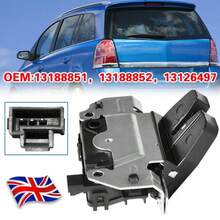 TAILGATE BOOT LOCK LATCH CATCH ACTUATOR FOR VAUXHALL ASTRA H ZAFIRA B 13188851 - A - View 10