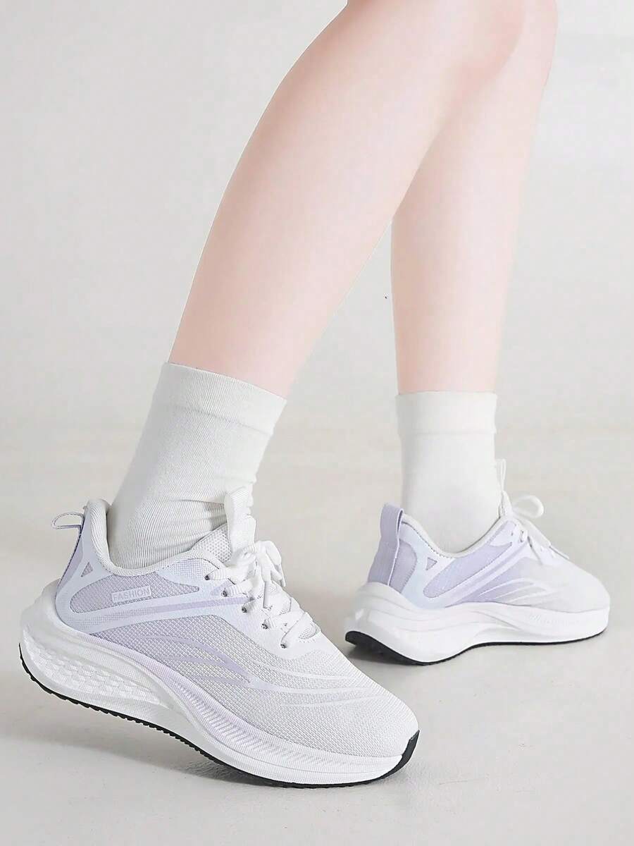 Women's Casual Sports Shoes, Comfortable And Stylish Sneakers For Daily Wear, Perfect For Walking And Light Activities - Blue - View 1
