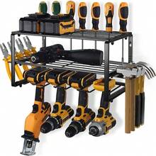 3 Tier Duty Power Tool Organizer Drill Holder Wall Mount Power Tool Storage Rack - 24B-wIN-uK-dZSNJ - View 12