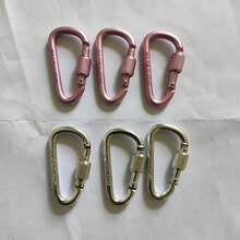 1pc/3pcs/6pcs, Multifunctional Keychain, Outdoor Clip, Backpack Water Bottle Clip Accessory, Aluminum Alloy Material, Multi-Purpose - Conventional - View 34