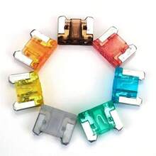 120 PC Low Profile Mini Car Fuse Auto Car Motorcycle SUV Fuses Kit APM ATM - Default - View 4