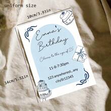 Customized Greeting Cards, Personalized Invitations For Birthday/Wedding/Mother's Day/Anniversary/Gift Giving Events/Celebrations/Holiday Parties, Customized Envelope Liners, Gift Message Cards, Personalized Thank You Notes, Personalized Gift - Invitation Card - View 4