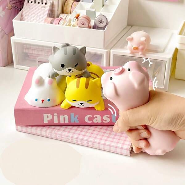 1pc Ergonomic Wrist Rest Support - Cute Slow Rebound PU Mouse Pad - Perfect For Computer Desk And Office Supplies Office Desktop Wrist Rest Hand Pillow School Student Computer Laptop Learning Supplies