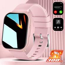 Reloj inteligente Simson Power 300mAh de estilo neutro, pantalla completa HD, correa de silicona suave, llamadas inalámbricas, modo multideporte, notificación de mensajes, seguimiento de fitness, control de música, control remoto de cámara, estilo deportivo, unisex - Multicolor - Ver 12