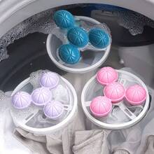 3/6pcs Reusable Pet Hair Remover Filters, Washing Machine Lint Trap Bag, Pet Dog Cat Fur Collector - Multicolor - View 5