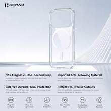 REMAX RMC-2 適用於 iPhone17 iPhone17 ProMax iPhone16 iPhone16ProMax 強化膜 高畫質全螢幕防指紋 日常辦公室防摔保護膜 - 無色 - 查看 3