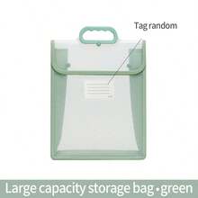 Subject Classification File Bag With Zipper, Canvas Tote Document Bag For Elementary, Middle And High School Students, A4 Size, Thickened Large Capacity Multi-Layer Storage For Chinese, Math, Books, Textbooks And Exam Papers - Multicolor - View 19