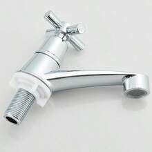 2X Twin Taps Set Hot And Cold Pair Tap Traditional Bath Bathroom Basin Sink Taps - A - View 4