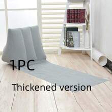1pc Inflatable Triangle Head Pillow Beach Mat, Inflatable Flocked Triangle Pillow, Sunbathing Mat, Outdoor Mat, Sand-Proof, Suitable For Outdoor Camping, Beach, Hiking, Foldable Portable Mat, Single Person Sleeping Mat, Multiple Colors Available - Multicolor - View 20