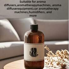 500ml Aromatic Diffuser Oil, Flameless Aroma Diffuser Refill, Suitable For Ultrasonic Aroma Diffusers, Diffusers, Reed Diffusers, Flameless Aroma Diffusers (30% Concentration, Most Products On The Market Are 4%-6%). Hotel Premium Flameless Aroma Diffuser Oil Reed Diffuser Sticks Premium Upgraded Gift Valentine's Day Couples - one-size - View 4