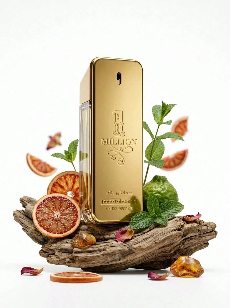 Paco Rabanne 1 Million 男士淡香水喷雾 EDT 香水 3.4 盎司/100 毫升 6.7 盎司/200 毫升 持久留香 男友 丈夫 父亲 兄弟 生日 毕业派对 旅行 露营 户外 学校 校园旅行 节日 周年纪念 夏季 秋季 秋季 夏季精选 夏季必备品 夏季经典 简约 现代 优雅 礼物 魅力氛围 适合日常使用 - 100萬 EDT 飛濺 - 查看 1