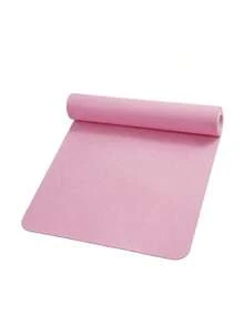 1pc 173*61*0.3cm EVA Yoga Mat, Pilates Solid Color Floor Mat, Suitable For Yoga, Pilates, Plank Exercise, Fitness Equipment, Yoga Mat, Gymnastics, Sports, Workout, Gym, Home Workout, Etc., Perfect Gift For Mother's Day, Birthday And Other Occasions - Pink - View 6