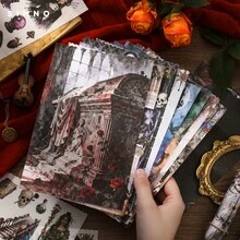 New Gothic Diary Stickers - Dark Gothic Style Stickers For Journaling Materials - Gothic Diary - View 2