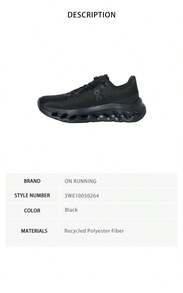 Sepatu Atletik Wanita On Running Cloudtilt Series 3WE10050264 - Hitam 3WE10050264 - View 8