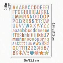 1500 pièces Autocollants de lettres anglaises imperméables Guka Décoration Chiffres et lettres Autocollants de planification, Autocollants de lettres anglaises Style Ins Petite taille imperméables Guka Décoration Chiffres et lettres Autocollants de planification, Convient pour la décoration de fête et de vacances, Cartes de vœux Cartes postales Ordinateur portable, Skateboard, Casque. - A - Voir 6