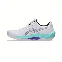 Asics Women Running Shoes - 白/藍綠 - 查看 1
