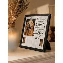 Pet Memorial Photo Frame: Pet Photo Standing Display Stand (Collar Not Included) – Pet Loss Memorial Gift With Clip, Black Pet Memorial Photo Frame: Cat Dog Memorial Photo Frame (Collar Not Included) – Pet Loss Memorial Gift, Collar Photo Frame - one-size - View 6