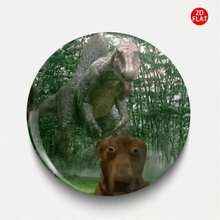 1pc (2D FLAT) Classic Fashion Brooch Pin Badge, Perfect Match For Jeans, Clothes, Backpacks And Hats, Suitable For Collecting Small Accessories, Ideal Gift For Holidays, Events And Gatherings - Multicolor - View 1