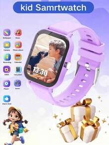 2026 New Fashion Kids Smart Watch, Supports Multiple Languages, Wireless Calling, Message Reminder, Records Children's Activity, Suitable As Birthday Or School Gift - 查看 11