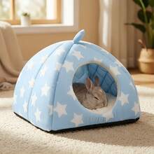 Cozy And Comfortable Small Pet Bed/Rabbit Hideout, Suitable For Small Pets, Warm In Winter, Applicable For Rabbits, Hamsters, Sugar Gliders, Ferrets, Squirrels, Mice Hideout, No Assembly Required Pet House - View 12