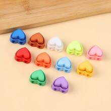10/50pcs Colorful Buttons, Hanging Buckles, Elastic Adjustment Buckles, Elastic Rope Buckles, Heart-Shaped Buckle Rings, Hanging Rope Buckles, Lock Buckles, Heart-Shaped Spring Buckles, Pig Nose Buckles, Elastic Adjustment Buckles, Closure Buckles, Cute Buckle Rings, Badges, Adjustment Buckles - 10pcs Mixed Pack - View 3